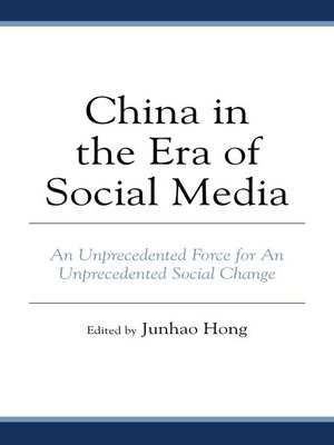 cover image of China in the Era of Social Media